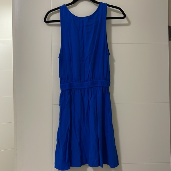 Aritzia Blue dress with pockets - Picture 2 of 3